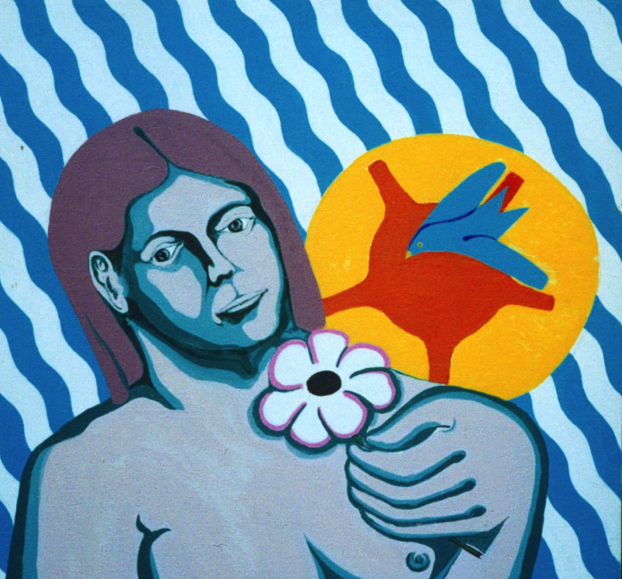 A painting by the artist James Foort called: Trying For Love