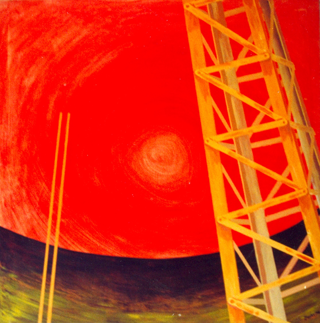 A painting by the artist James Foort called: Earthly Treasures