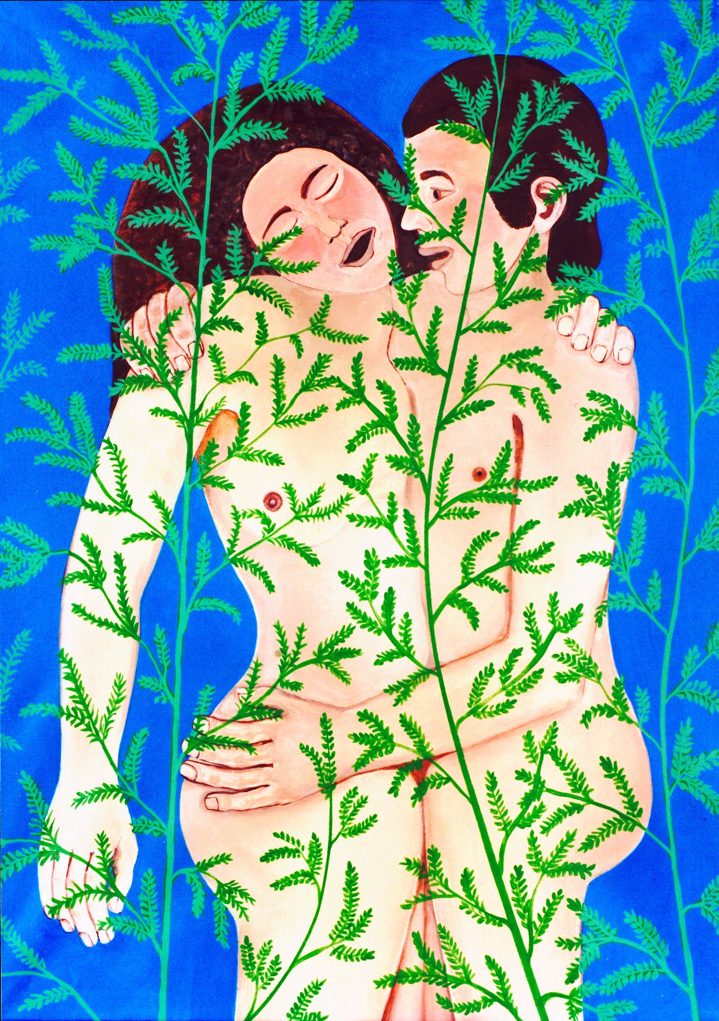 A painting by the artist James Foort called: Lovers