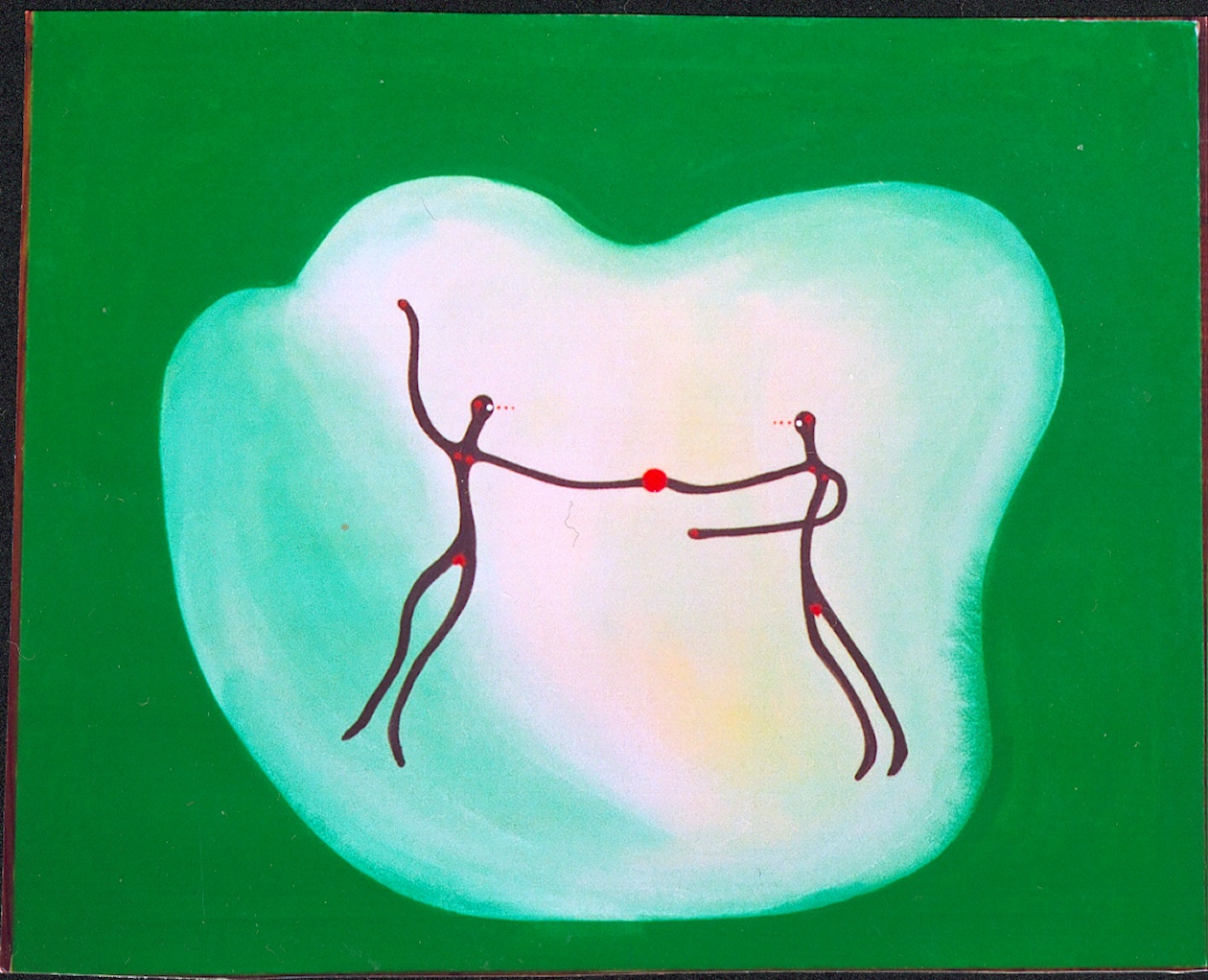 A painting by the artist James Foort called: From Sight To Touch