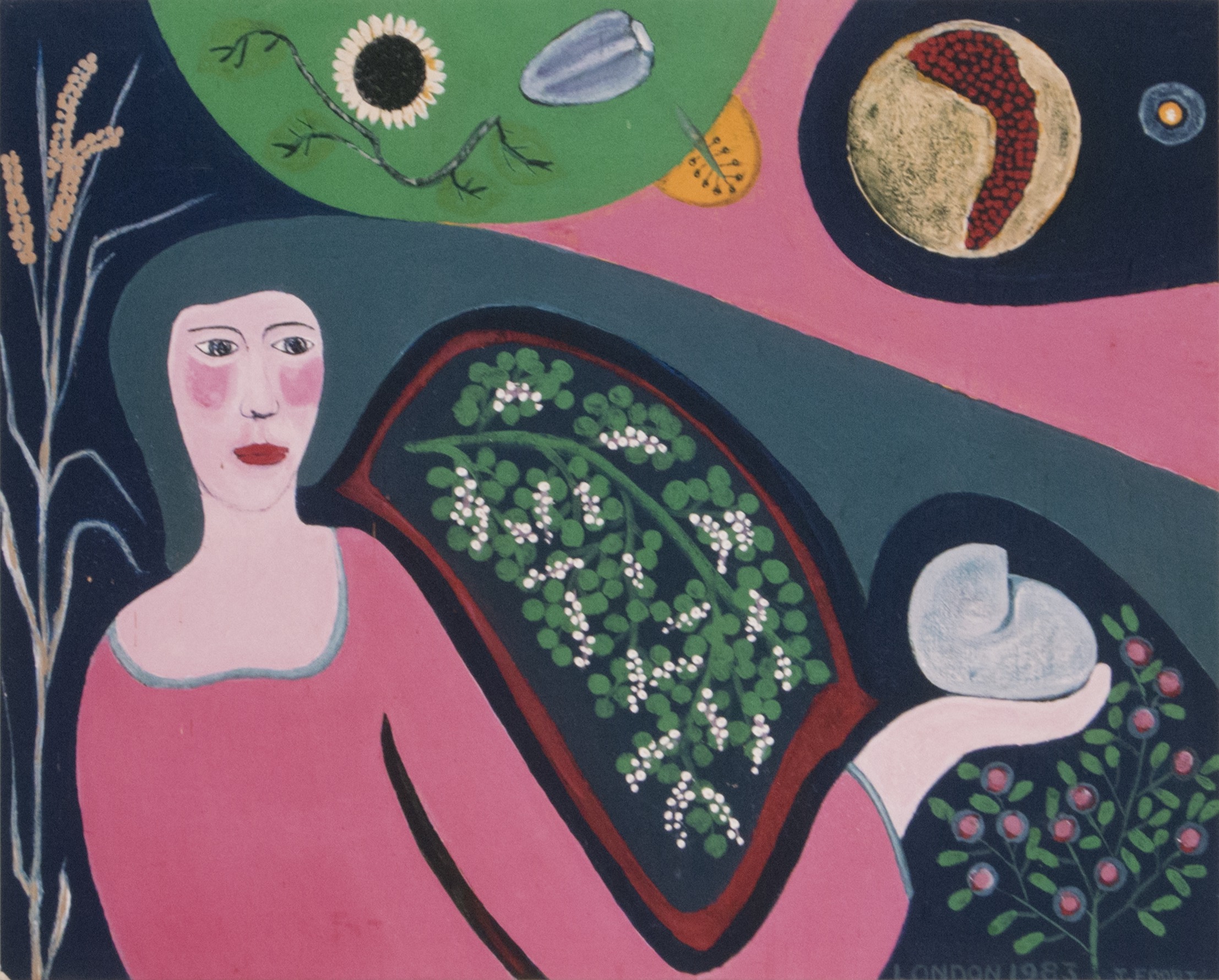 A painting by the artist James Foort called: Universal Mother